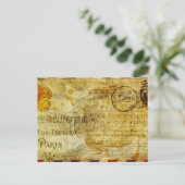 Vintage Postkarte (Stehend Vorderseite)