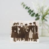 Vintage Postkarte (Stehend Vorderseite)