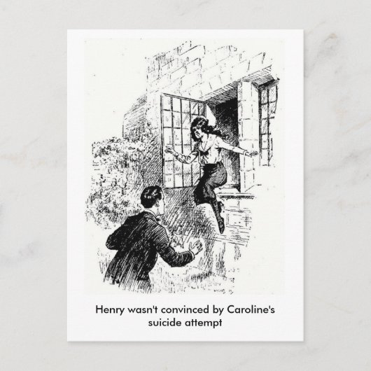 Vintage Postkarte (Vorderseite)