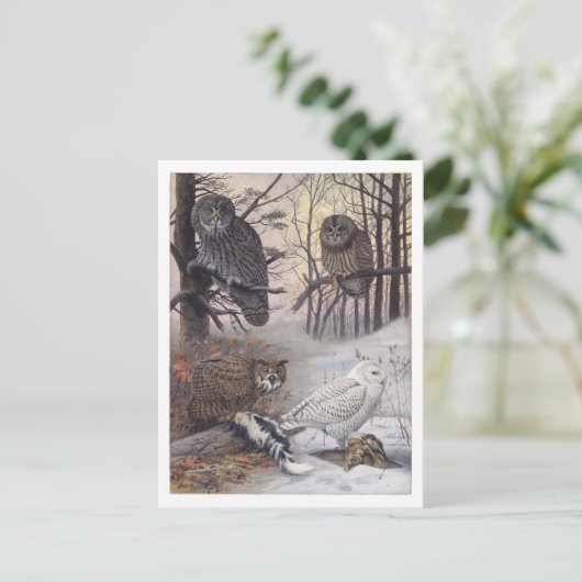 Vintage Postkarte (Stehend Vorderseite)