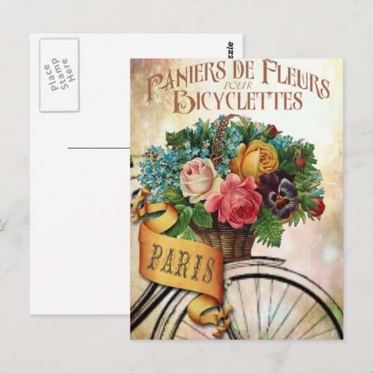 Vintage Postkarte (Vorne/Hinten)