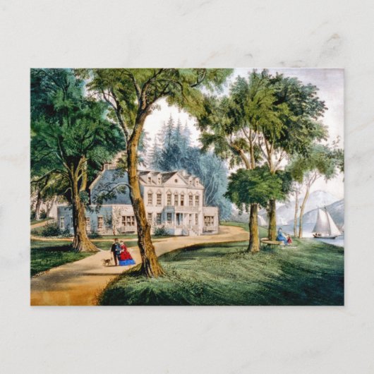 Vintage Postkarte (Vorderseite)