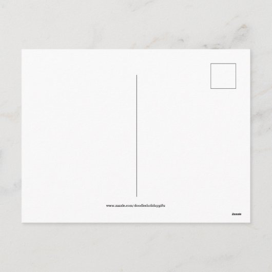 Vintage Postkarte (Rückseite)