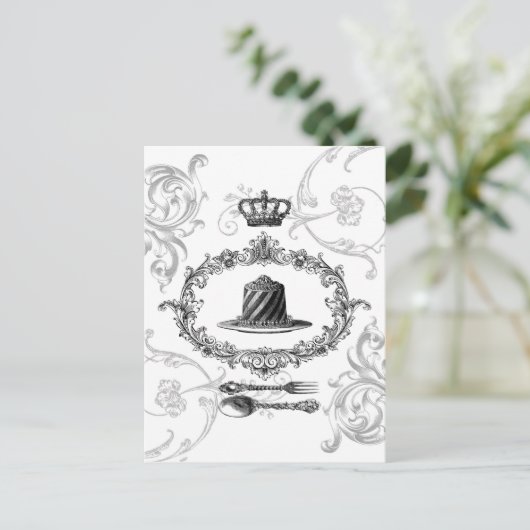 Vintage Postkarte (Stehend Vorderseite)