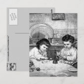 Vintage Postkarte (Vorne/Hinten)