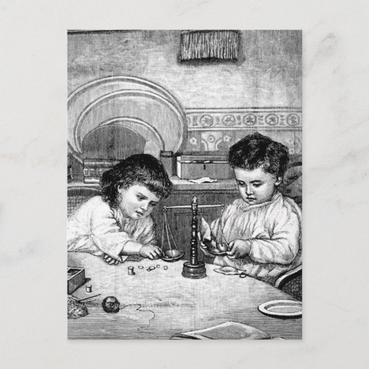 Vintage Postkarte (Vorderseite)