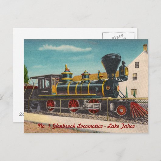 Vintage Postkarte (Vorne/Hinten)