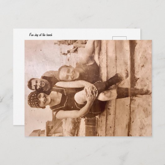 Vintage Postkarte (Vorne/Hinten)