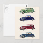 Vintage Postkarte (Vorne/Hinten)