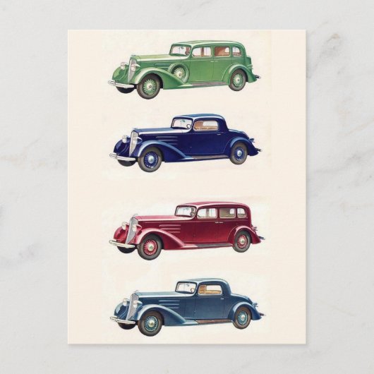 Vintage Postkarte (Vorderseite)