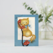 Vintage Postkarte (Stehend Vorderseite)