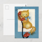 Vintage Postkarte (Vorne/Hinten)