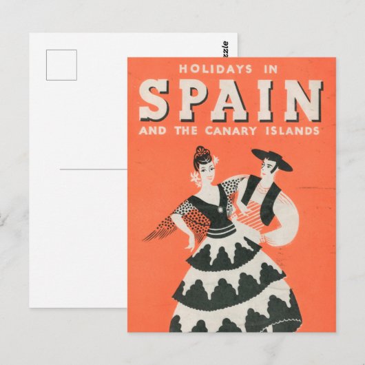 Vintage Postkarte (Vorne/Hinten)