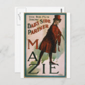 Vintage Postkarte (Vorne/Hinten)