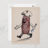 Vintage Postkarte (Vorne/Hinten)