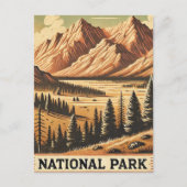 Vintage Postkarte (Vorderseite)