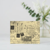 Vintage Postkarte (Stehend Vorderseite)