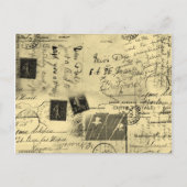 Vintage Postkarte (Vorderseite)