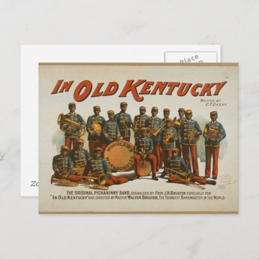 Vintage Postkarte (Vorne/Hinten)