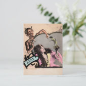 Vintage Postkarte  (Stehend Vorderseite)