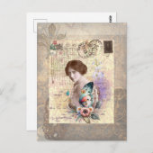 Vintage Postkarte (Vorne/Hinten)