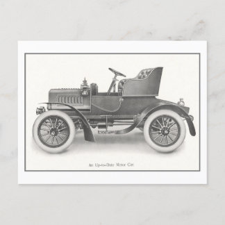 Vintage Postkarte "Aktueller Motor"