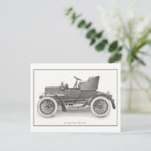 Vintage Postkarte "Aktueller Motor" (Stehend Vorderseite)