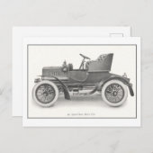 Vintage Postkarte "Aktueller Motor" (Vorne/Hinten)