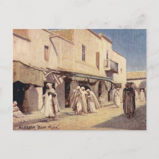 Vintage Postkarte Algerien Beni Mora (Vorderseite)