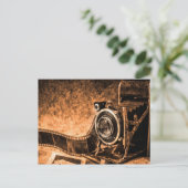 Vintage Postkarte der alten Kamera (Stehend Vorderseite)