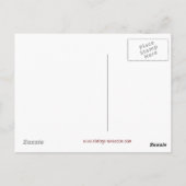 Vintage Postkarte des Mississippi (Rückseite)