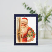Vintage Postkarte des Santa Claus (Stehend Vorderseite)