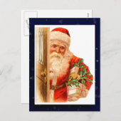 Vintage Postkarte des Santa Claus (Vorne/Hinten)
