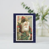 Vintage Postkarte des Santa Claus (Stehend Vorderseite)