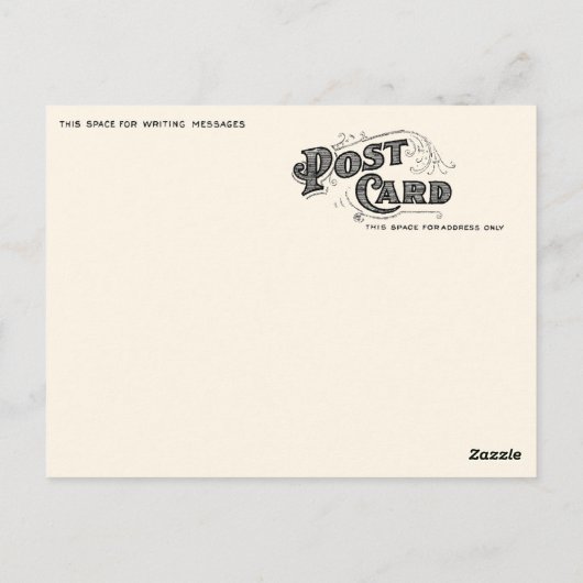 Vintage Postkarte des Weißen Hauses - Neudruck (Rückseite)