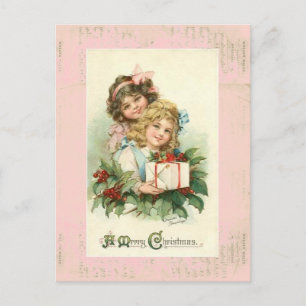 Vintage Postkarte "Ein frohes Weihnachten"