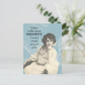 Vintage Postkarte für das Foto (Stehend Vorderseite)