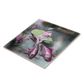 Vintage Postkarte für den französischen April Fliese (Seite)