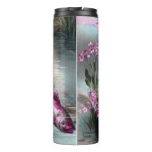 Vintage Postkarte für den französischen April Thermosbecher (Rückseite)