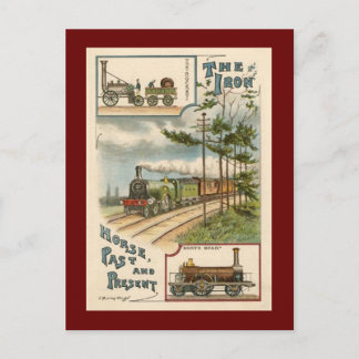 Vintage Postkarte für den Nordsternzug