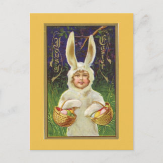 Vintage Postkarte für Ostern