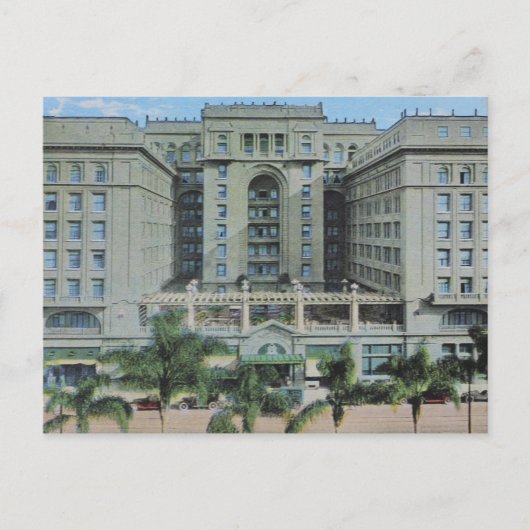 Vintage Postkarte Hotel Ulysses S. Grant San Diego (Vorderseite)