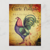 Vintage Postkarte im Geldformat (Vorderseite)