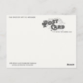 Vintage Postkarte im Stadtzentrum Denver - Reprint (Rückseite)