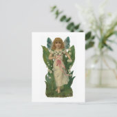 Vintage Postkarte "Lily of the Valley" (Stehend Vorderseite)