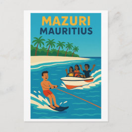 Vintage Postkarte - Mazuri Mauritius