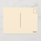 Vintage-Postkarte mit Karte des Sonom county (Rückseite)