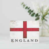 Vintage Postkarte mit schmutziger altenglischer Fl (Stehend Vorderseite)