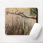 Vintage Postkarte Mousepad (Mit Mouse)