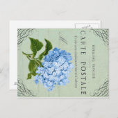 Vintage Postkarte Original Kunst (Vorne/Hinten)